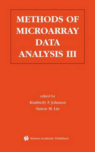 Cover image for Methods of Microarray Data Analysis III: Papers from CAMDA '02