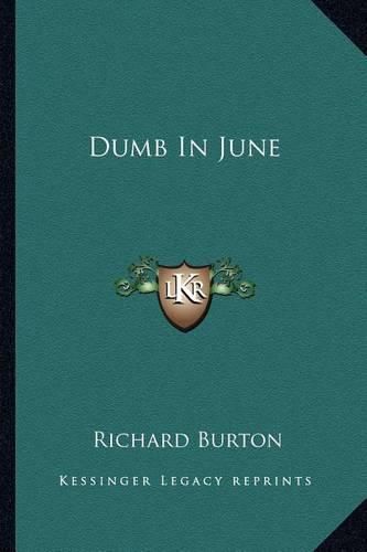 Cover image for Dumb in June