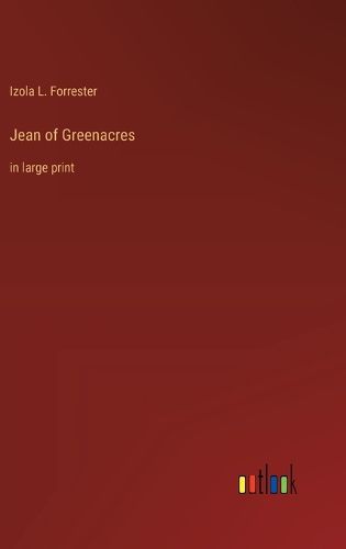 Cover image for Jean of Greenacres