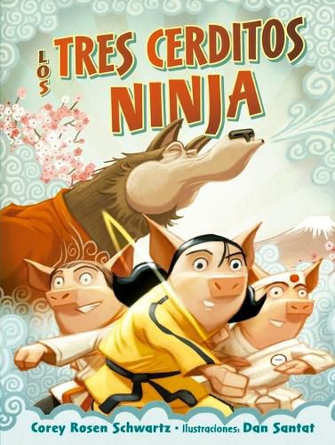 Cover image for Los Tres Cerditos Ninja