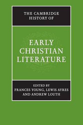 Cover image for The Cambridge History of Early Christian Literature