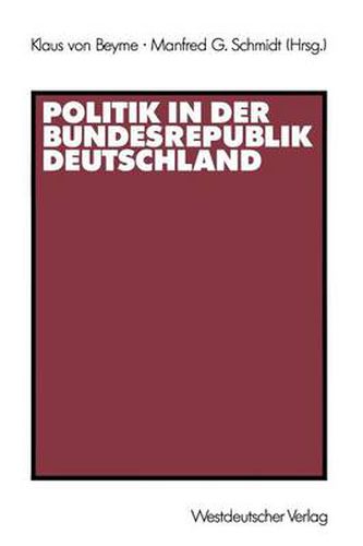 Cover image for Politik in Der Bundesrepublik Deutschland