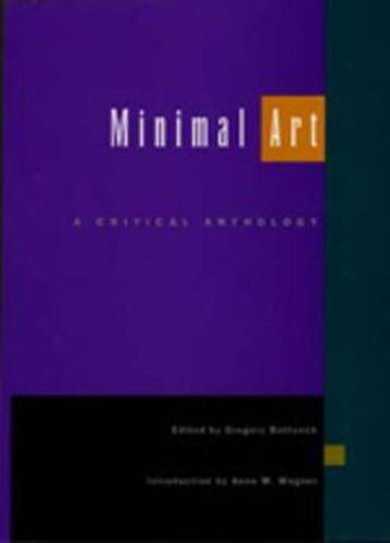 Minimal Art: A Critical Anthology