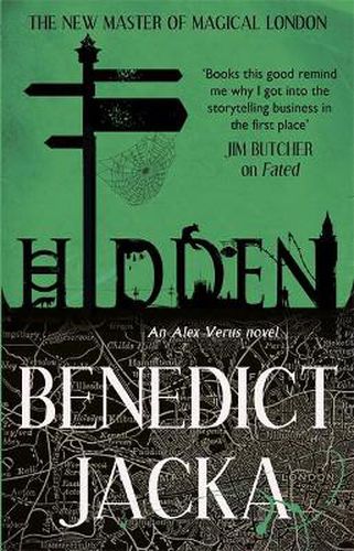 Cover image for Hidden: An Alex Verus Novel from the New Master of Magical London