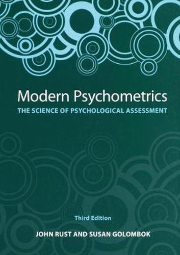 Cover image for Modern Psychometrics: The Science of Psychological Assessment