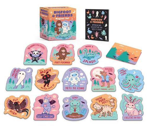 Cover image for Bigfoot & Friends Magnet Set