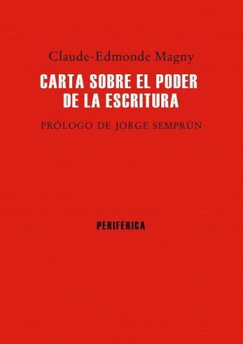 Cover image for Carta Sobre El Poder de la Escritura