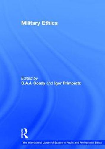 Cover image for Military Ethics