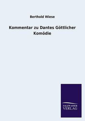 Cover image for Kommentar Zu Dantes Gottlicher Komodie