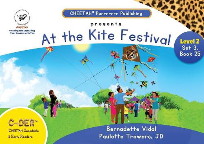 C-DER (Cheetah decodable & early readers) Set3, book25. At the kite festival