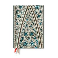 Cover image for Paperblanks 2024-2025 Weekly Planner Vault of the Milan Cathedral Duomo Di Milano 18-Month MIDI Horizontal Wrap 208 Pg 80 GSM