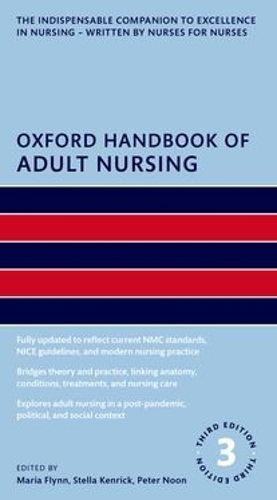 Cover image for Oxford Handbook of Adult Nursing