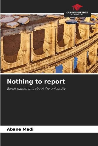 Cover image for Nothing to report