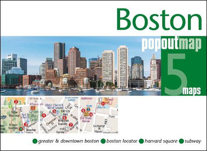 Cover image for Boston PopOut Map