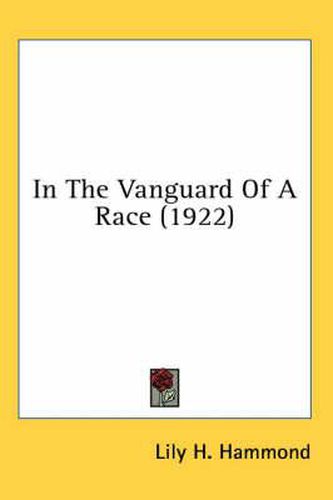 Cover image for In the Vanguard of a Race (1922)