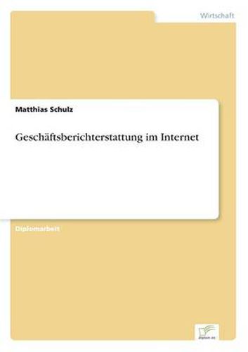 Cover image for Geschaftsberichterstattung im Internet