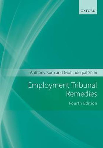 Cover image for Employment Tribunal Remedies