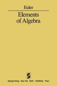 Cover image for Elements of Algebra