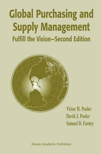 Cover image for Global Purchasing and Supply Management: Fulfill the Vision