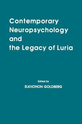 Cover image for Contemporary Neuropsychology and the Legacy of Luria