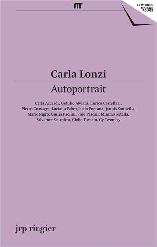 Carla Lonzi: Autoportrait