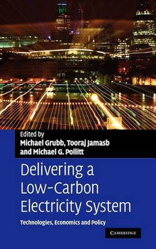 Cover image for Delivering a Low Carbon Electricity System: Technologies, Economics and Policy