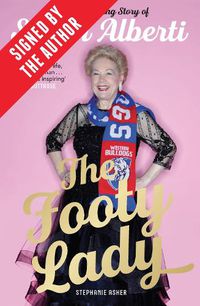 Cover image for The Footy Lady (Signed by the author): The Trailblazing Story of Susan Alberti