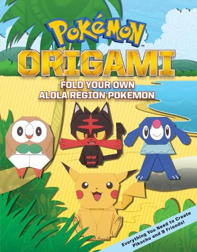 Cover image for Fold Your Own Alola Region Pokemon