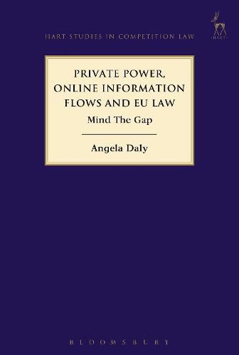 Cover image for Private Power, Online Information Flows and EU Law: Mind The Gap