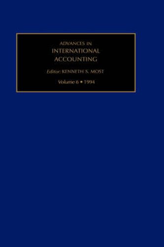 Cover image for Advances in International Accounting