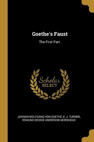 Cover image for Goethe's Faust