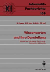 Cover image for Wissensarten Und Ihre Darstellung: Beitrage Aus Philosophie, Psychologie, Informatik Und Linguistik