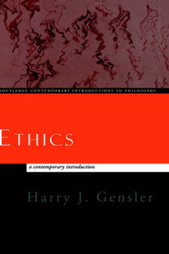 Cover image for Ethics: A Contemporary Introduction