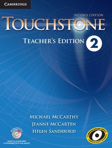 Cover image for Touchstone Level 2 Teacher's Edition with Assessment Audio CD/CD-ROM