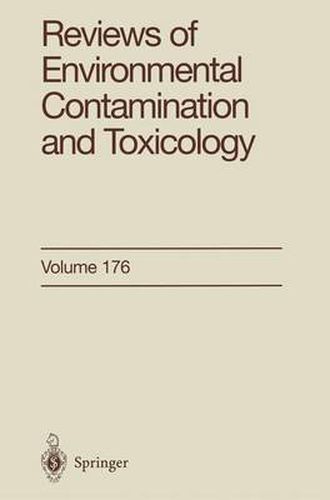 Cover image for Reviews of Environmental Contamination and Toxicology: Continuation of Residue Reviews