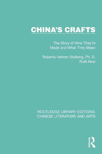 Cover image for China's Crafts