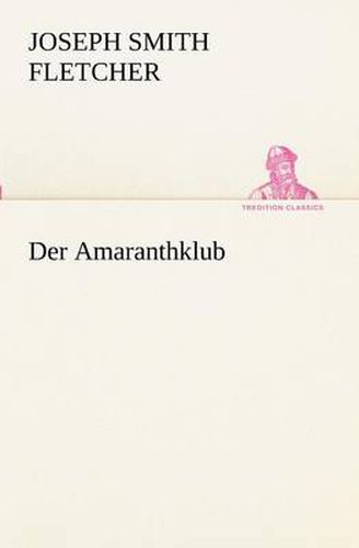 Cover image for Der Amaranthklub