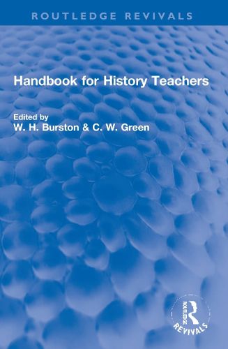 Cover image for Handbook for History Teachers