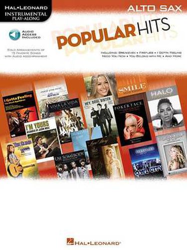 Cover image for Popular Hits: Instrumental Play-Along