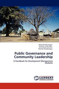 Cover image for Public Governance and Community Leadership