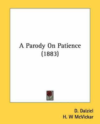 A Parody on Patience (1883)