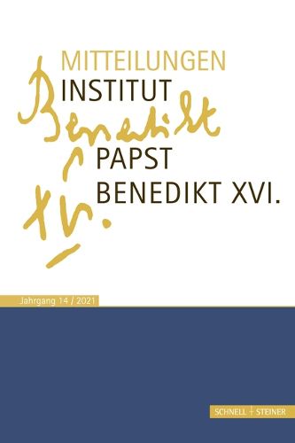 Cover image for Mitteilungen Institut Papst Benedikt XVI
