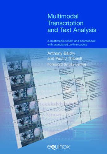 Cover image for Multimodal Transcription and Text Analysis