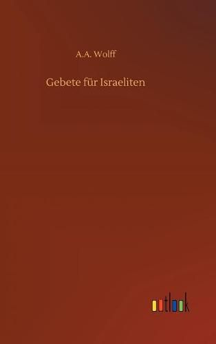 Cover image for Gebete fur Israeliten