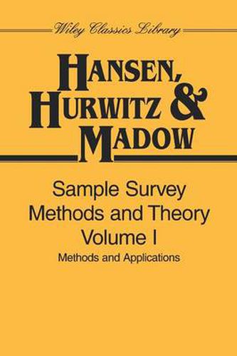 Cover image for Sample Survey: Methods and Theory