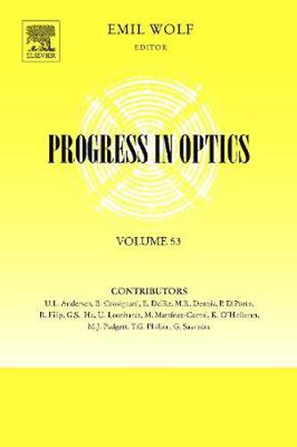 Cover image for Progress in Optics