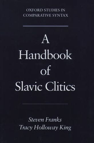 Cover image for A Handbook of Slavic Clitics