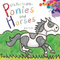 Cover image for It's Fun to Draw Ponies and Horses