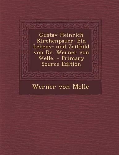 Cover image for Gustav Heinrich Kirchenpauer