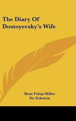 Cover image for The Diary of Dostoyevsky's Wife